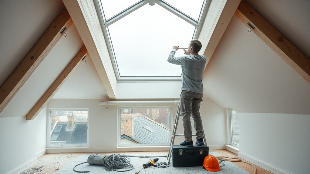Electric Skylight Installation Norbury