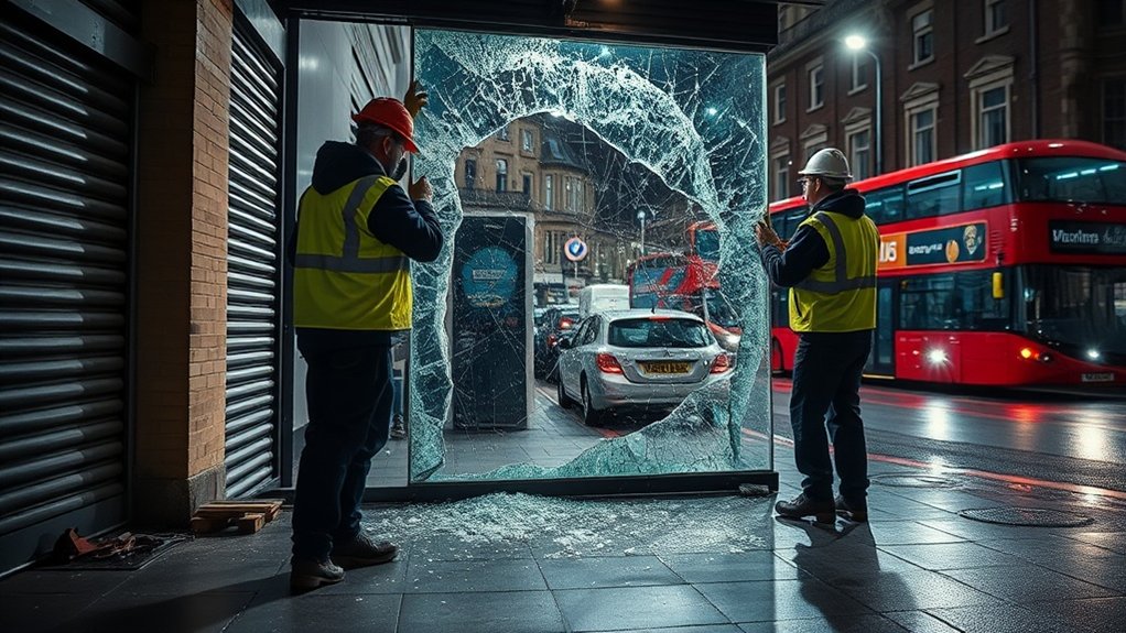 Emergency Shop Front Repair Norbury